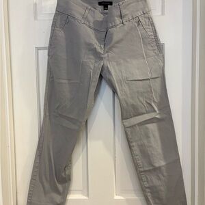 Ann Taylor Light Gray Trousers